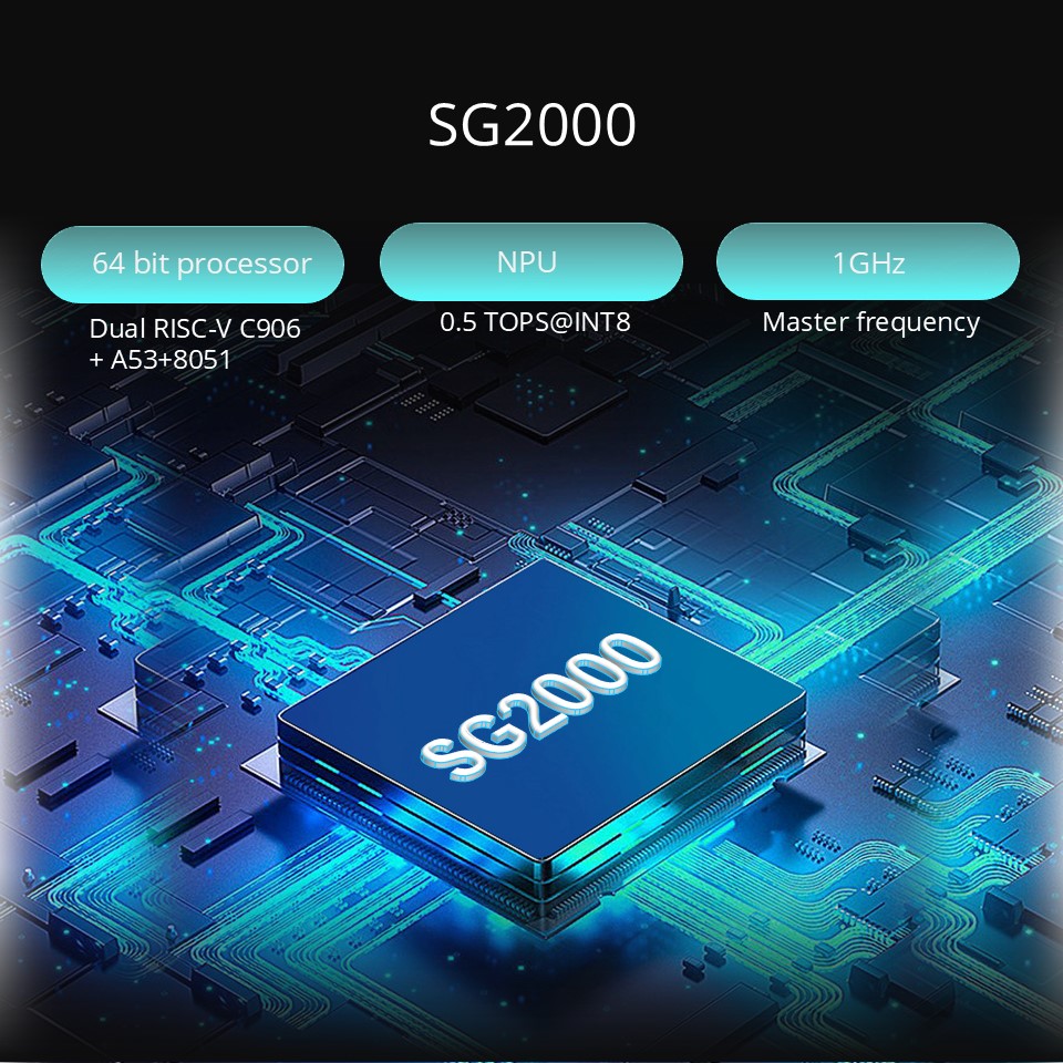 SG2000 विकास बोर्ड, रिसयू-V906 हात, लिनक्स सिक्न को लागी